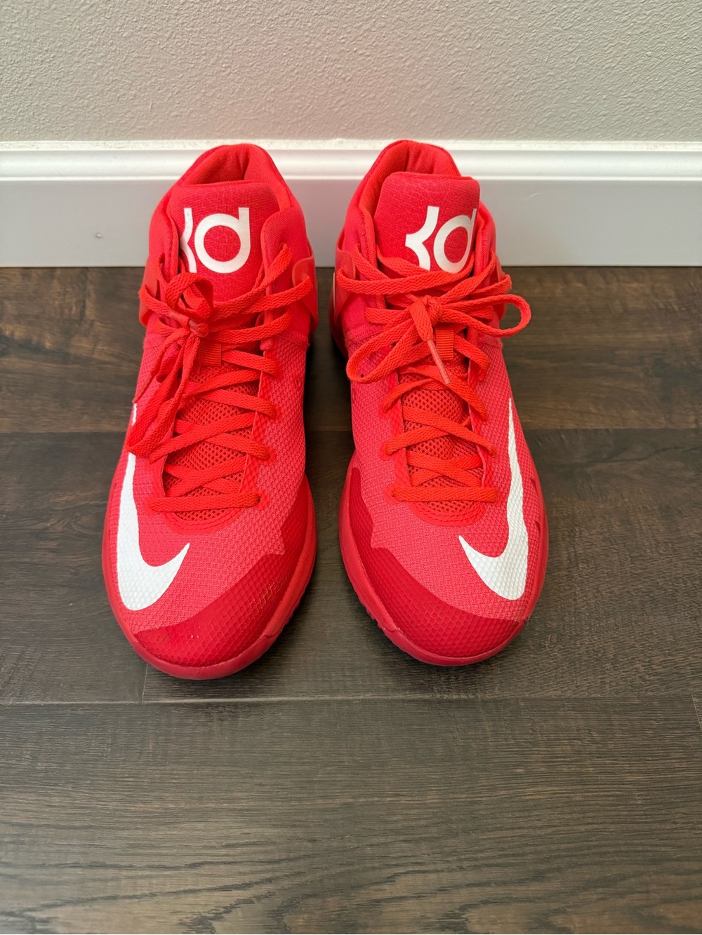 Nike KD Trey 5 IV in the "Bright Crimson"